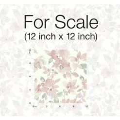 RoomMates Watercolor Floral Peel & Stick Wallpaper Pink/Green -Michaels Decor Sale D372492S 6