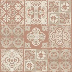 RoomMates Marrakesh Tile Peel & Stick Wallpaper Clay/Gray -Michaels Decor Sale D372554S 1 1