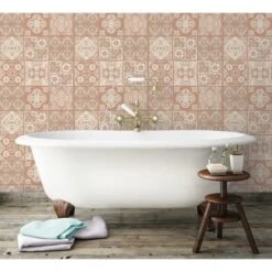RoomMates Marrakesh Tile Peel & Stick Wallpaper Clay/Gray -Michaels Decor Sale D372554S 3