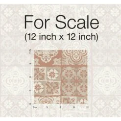 RoomMates Marrakesh Tile Peel & Stick Wallpaper Clay/Gray -Michaels Decor Sale D372554S 5