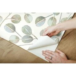 RoomMates Cat Coquillette Eucalyptus Peel & Stick Wallpaper Blue And White -Michaels Decor Sale D372595S 8