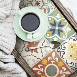 RoomMates Spanish Terracotta Tile Peel & Stick Backsplash -Michaels Decor Sale D372660S 4