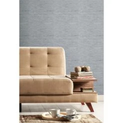 RoomMates Faux Grasscloth Peel & Stick Wallpaper Blue, Gray 13 RoomMates Faux Grasscloth Peel & Stick Wallpaper Blue, Gray -Michaels Decor Sale D372712S 3