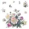 RoomMates White & Pink Floral Bouquet Peel & Stick Giant Wall Decals -Michaels Decor Sale D372798S 1