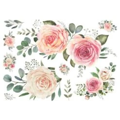 RoomMates Pink Roses Peel & Stick Giant Wall Decals 10 RoomMates Pink Roses Peel & Stick Giant Wall Decals -Michaels Decor Sale D372800S 1 1