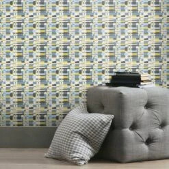 RoomMates Retro Plaid Peel & Stick Wallpaper -Michaels Decor Sale D372834S 4