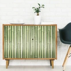 RoomMates Bamboo Peel & Stick Wallpaper Green -Michaels Decor Sale D372853S 5