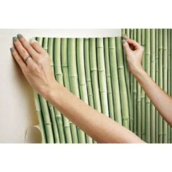 RoomMates Bamboo Peel & Stick Wallpaper Green -Michaels Decor Sale D372853S 9