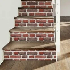 RoomMates Red Brick Peel & Stick Giant Wall Decals -Michaels Decor Sale D373016S 2