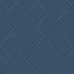 RoomMates Perplexing Peel & Stick Wallpaper Blue