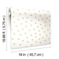 RoomMates Dot Peel & Stick Wallpaper -Michaels Decor Sale D373253S 10