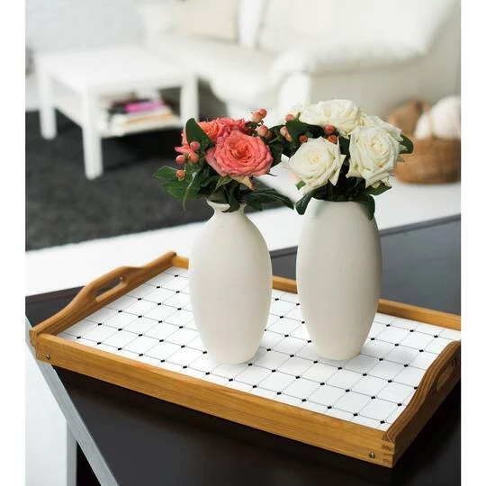 RoomMates Black & White Diamond Backsplash StickTiles® 6 RoomMates Black & White Diamond Backsplash StickTiles® - Image 4