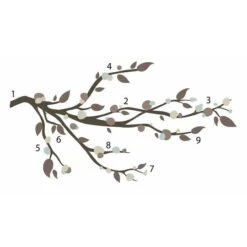 RoomMates Mod Branch Peel & Stick Wall Decals 8 RoomMates Mod Branch Peel & Stick Wall Decals -Michaels Decor Sale D373466S 1 1