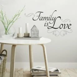 RoomMates Family Is Love Peel & Stick Wall Decals 10 RoomMates Family Is Love Peel & Stick Wall Decals -Michaels Decor Sale D373498S 3