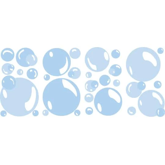 RoomMates Bubbles Peel & Stick Wall Decals 4 RoomMates Bubbles Peel & Stick Wall Decals - Image 2