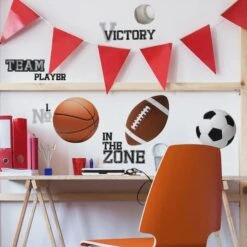 RoomMates All Star Sports Saying Peel & Stick Wall Decals 10 RoomMates All Star Sports Saying Peel & Stick Wall Decals -Michaels Decor Sale D373530S 3