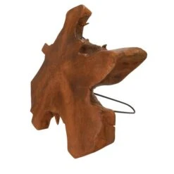 28" Brown Teak Contemporary Coffee Table -Michaels Decor Sale D373709S 2