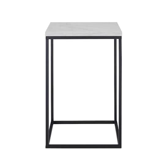 Walker Edison Modern Square Side Table Assorted 6 Walker Edison Modern Square Side Table Assorted - Image 4