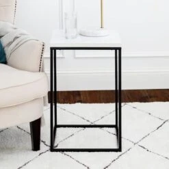 Walker Edison Modern Square Side Table Assorted 16 Walker Edison Modern Square Side Table Assorted -Michaels Decor Sale D374461S 4