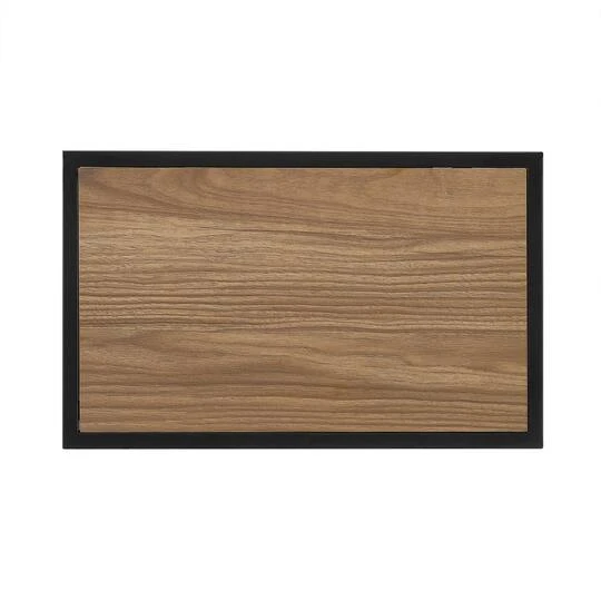 Walker Edison Modern End C Table Mocha 9 Walker Edison Modern End C Table Mocha - Image 7