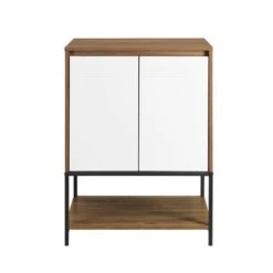 Walker Edison English Oak/White 2 Door Accent Cabinet 12 Walker Edison English Oak/White 2 Door Accent Cabinet -Michaels Decor Sale D374499S 2