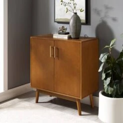 Walker Edison Acorn Mid-Century Modern Accent Cabinet -Michaels Decor Sale D374514S 4