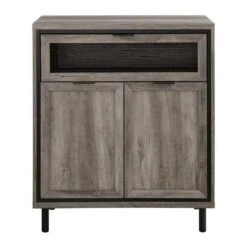 Walker Edison Gray Wash Mesh Metal Accent Cabinet -Michaels Decor Sale D374520S 6