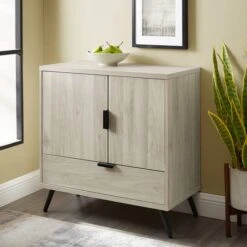 Walker Edison Birch 2 Door Accent Cabinet 14 Walker Edison Birch 2 Door Accent Cabinet -Michaels Decor Sale D374523S 4
