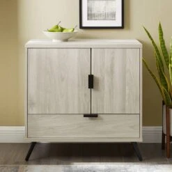 Walker Edison Birch 2 Door Accent Cabinet 15 Walker Edison Birch 2 Door Accent Cabinet -Michaels Decor Sale D374523S 5
