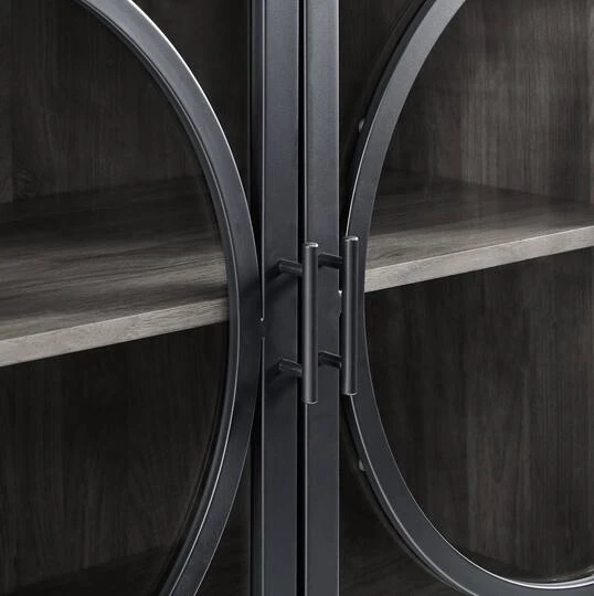 Walker Edison 30" Slate Grey Industrial Storage Cabinet 9 Walker Edison 30" Slate Grey Industrial Storage Cabinet - Image 7