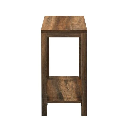 Walker Edison Reclaimed Barnwood Narrow A-Frame Side Table 7 Walker Edison Reclaimed Barnwood Narrow A-Frame Side Table - Image 5