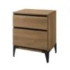 Walker Edison 20" English Oak 2-Drawer Urban Side Table 2 Walker Edison 20" English Oak 2-Drawer Urban Side Table -Michaels Decor Sale D374608S 1