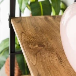 Walker Edison 64" Barnwood Angle Iron Industrial Bookcase -Michaels Decor Sale D374623S 4