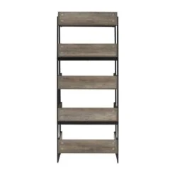 Walker Edison 64" Graywash 5-Shelf Bookshelf -Michaels Decor Sale D374629S 7