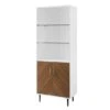 Walker Edison 68" Solid White Hutch With Bookmatch Doors 2 Walker Edison 68" Solid White Hutch With Bookmatch Doors -Michaels Decor Sale D374632S 1
