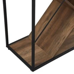 Walker Edison 68" Reclaimed Barnwood V Bookshelf -Michaels Decor Sale D374633S 3