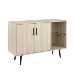 Walker Edison 44" Birch Mid Century Modern Buffet