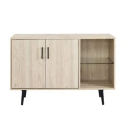 Walker Edison 44" Birch Mid Century Modern Buffet -Michaels Decor Sale D374639S 2