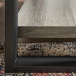 Walker Edison 24" Charcoal Industrial Side Table -Michaels Decor Sale D374696S 5