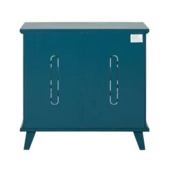 Walker Edison 32" Blue Fretwork Accent Storage Cabinet 13 Walker Edison 32" Blue Fretwork Accent Storage Cabinet -Michaels Decor Sale D374697S 3
