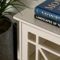 Walker Edison 32" Antique White Fretwork Accent Storage Cabinet 17 Walker Edison 32" Antique White Fretwork Accent Storage Cabinet -Michaels Decor Sale D374698S 7