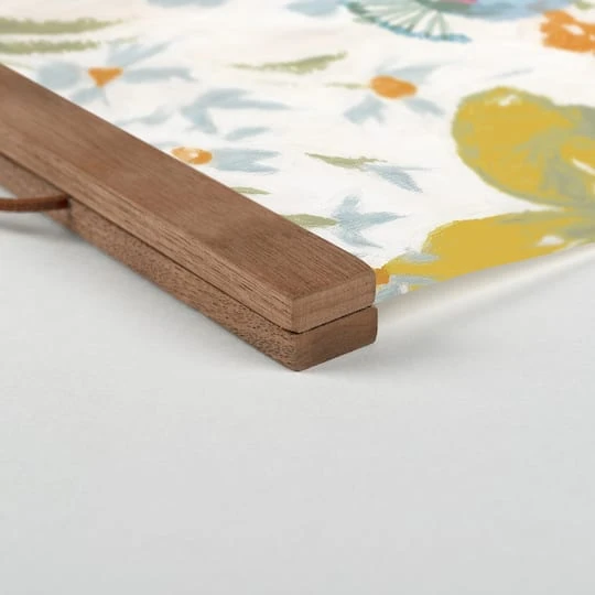 Spring Peacock Teak Hanging Canvas Art 5 Spring Peacock Teak Hanging Canvas Art - Image 3