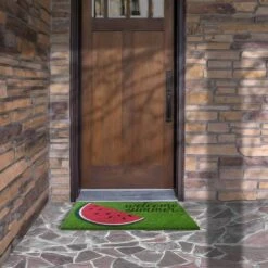 30" Welcome Summer Watermelon Coir Doormat -Michaels Decor Sale D388060S 2
