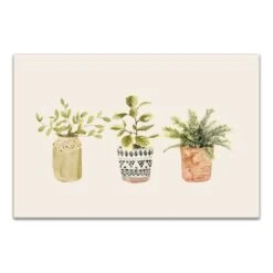 Designs Direct Potted Plants Canvas Wall Art -Michaels Decor Sale D393561S 1 1