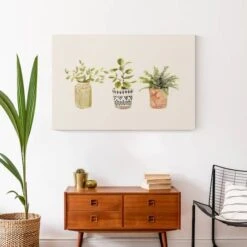 Designs Direct Potted Plants Canvas Wall Art -Michaels Decor Sale D393561S 4