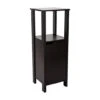 Organize It All 40" Espresso 3-Shelf Ambassador Floor Cabinet -Michaels Decor Sale D393682S 1