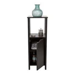 Organize It All 40" Espresso 3-Shelf Ambassador Floor Cabinet -Michaels Decor Sale D393682S 4