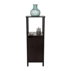 Organize It All 40" Espresso 3-Shelf Ambassador Floor Cabinet -Michaels Decor Sale D393682S 5