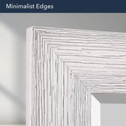 Head West® Textured Chrome Rectangular Wall Vanity Mirror -Michaels Decor Sale D394084S 6