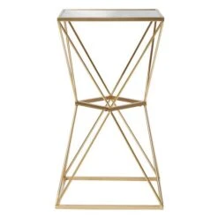 16" Glam Metal Accent Table 13 16" Glam Metal Accent Table -Michaels Decor Sale D400155S 4